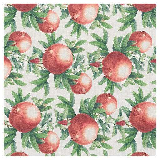 Pomegranate Pattern Fabric