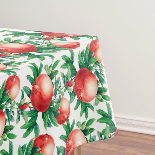 Pomegranate Pattern Tablecloth (In Situ)