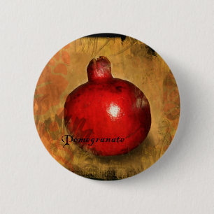 Pomegranate Pinback Button