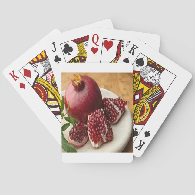 Pomegranate Poker Cards (Back)