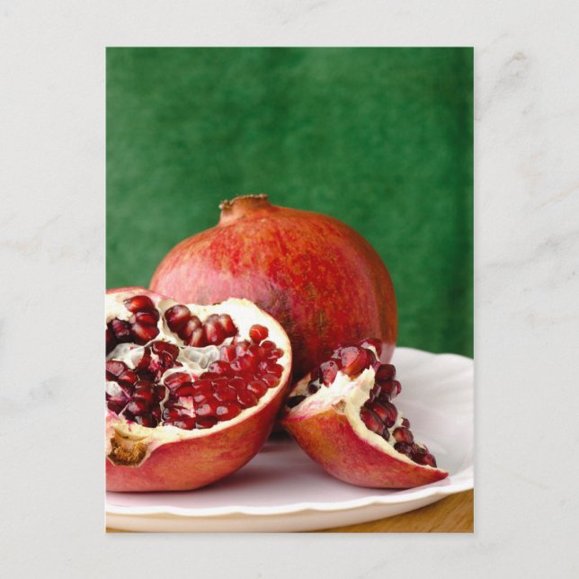 Pomegranate Postcard (Front)