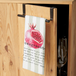 Pomegranate - Quran Verse Kitchen Towel