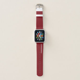 Pomegranate red color name apple watch band