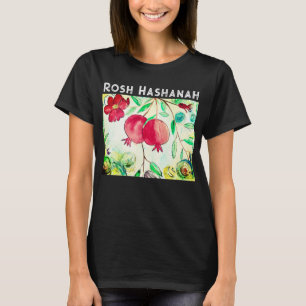 Pomegranate Rosh Hashanah Fruit Shana Tova T-Shirt