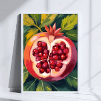 Pomegranate Seeds | Fruit Painting