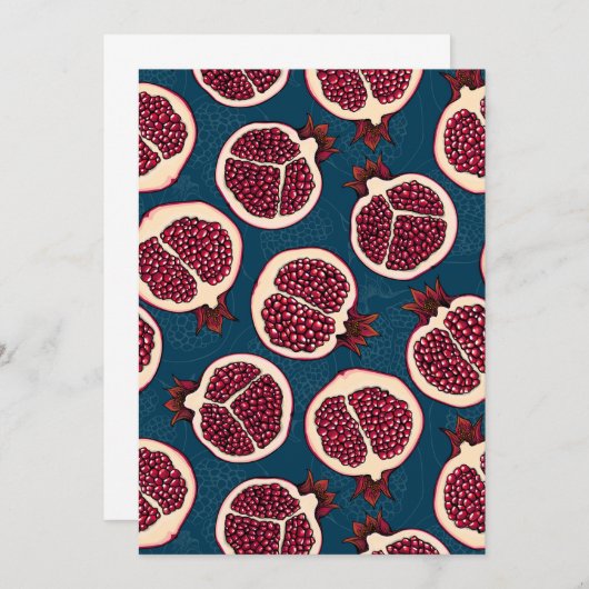 Pomegranate slices (Front/Back)