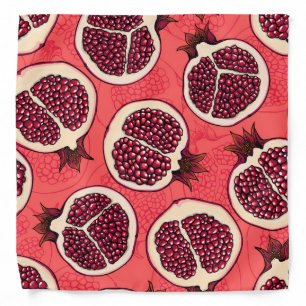 Pomegranate slices 2 bandana