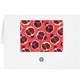 Pomegranate slices 2 cards (Back Horizontal)