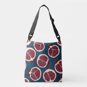 Pomegranate slices crossbody bag