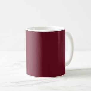 Pomegranate Solid Color Coffee Mug