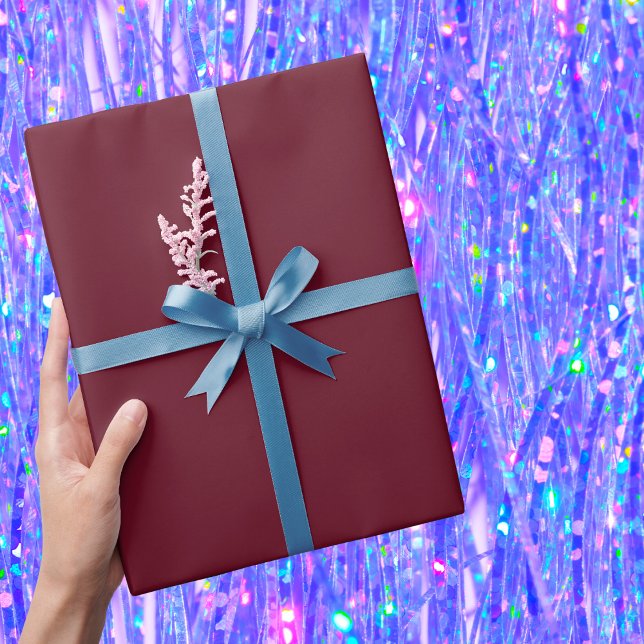 Pomegranate Solid Color Wrapping Paper (Creator Uploaded)