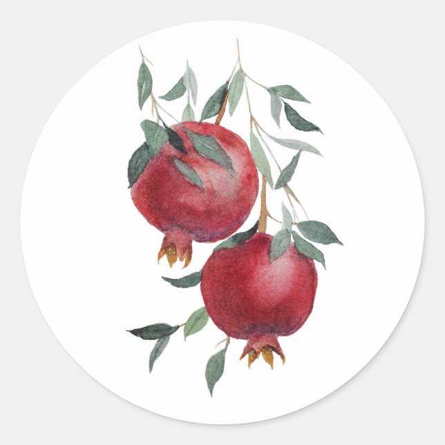 Pomegranate sticker (Front)