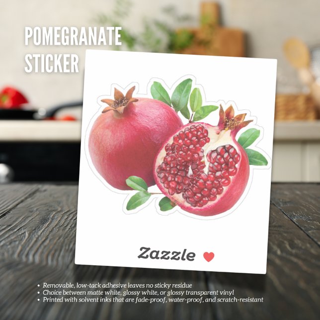 Pomegranate Sticker (Pomegranate Sticker)