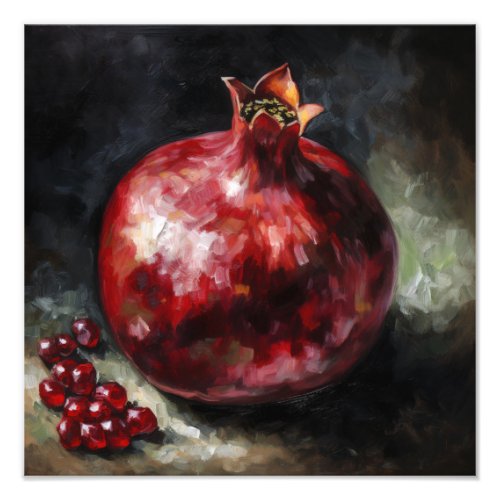 Pomegranate  Still Life  Photo Print