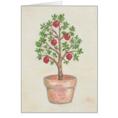 Pomegranate Tree card (Front)