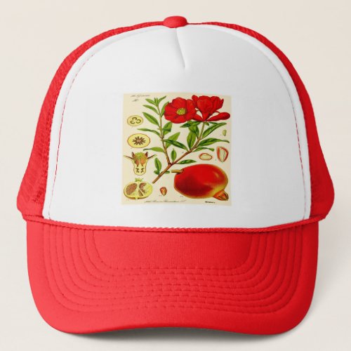 Pomegranate Trucker Hat