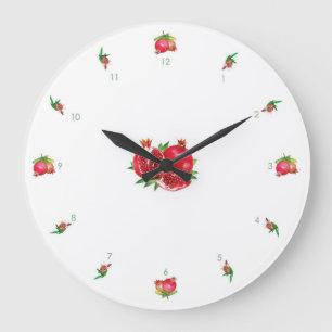 Pomegranate V1 Wall Clock