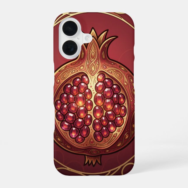 Pomegranate - Valuable Fruit for Health '10 iPhone Case (Back)