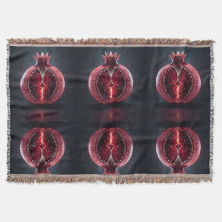 Pomegranate – Valuable Fruit for Health´11 Throw Blanket