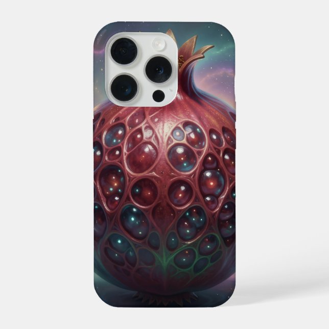 Pomegranate - Valuable Fruit for Health 9 iPhone Case (Back)