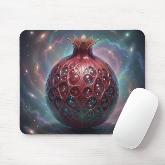 Pomegranate – Valuable Fruit for Health Mouse Pad (With Mouse)