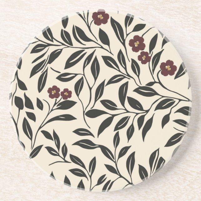 Pomegranate Vine Coaster (Front)
