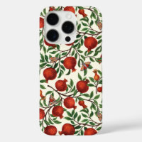 Pomegranates and Bella Moths on off white