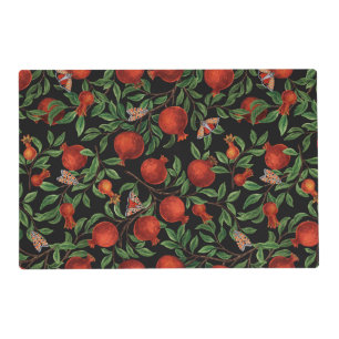 Pomegranates and Bella Moths  Placemat