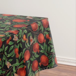 Pomegranates and Bella Moths Tablecloth