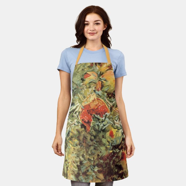 Pomegranates II by John Singer Sargent Apron (Worn)