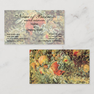 Pomegranates II by John Singer Sargent Business Card