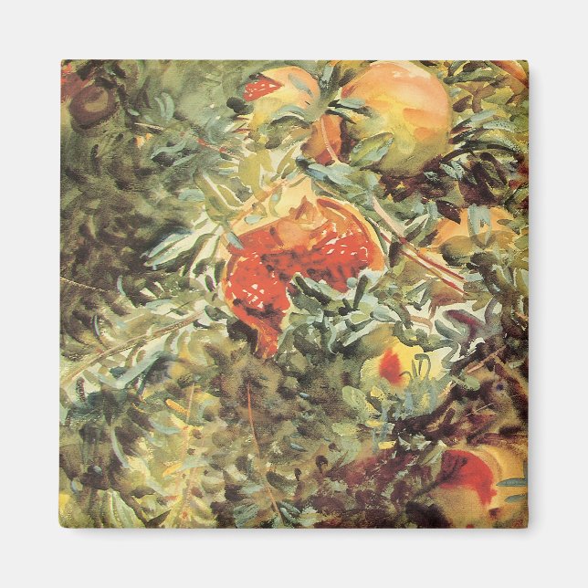 Pomegranates II by John Singer Sargent Magnet (Front)