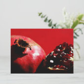 Pomegranates on Red (Standing Front)