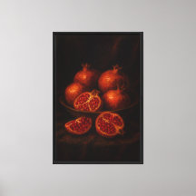 Pomegranates on Velvet