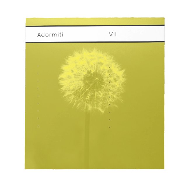 Pomelnic Notepad (Front)