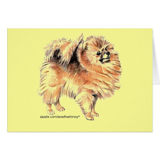 Pomeranian! (Front Horizontal)