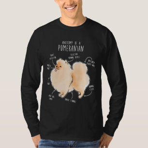 Pomeranian Anatomy T-Shirt