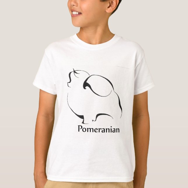 Pomeranian Apparel T-Shirt (Front)