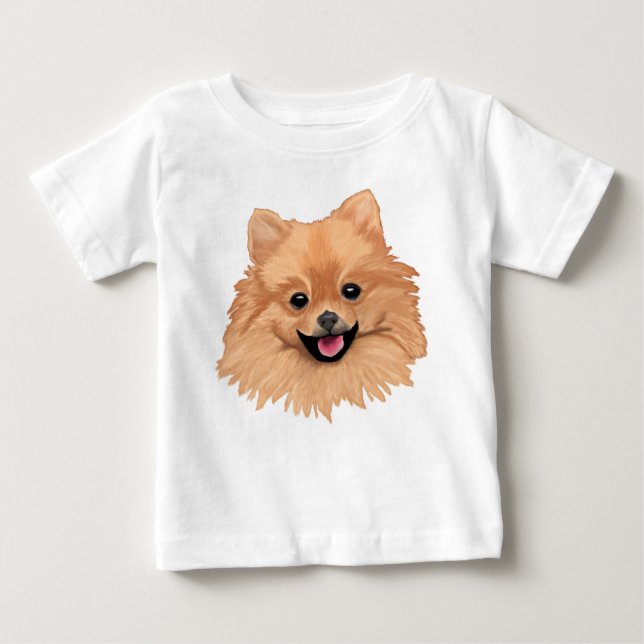 Pomeranian Baby T-Shirt (Front)