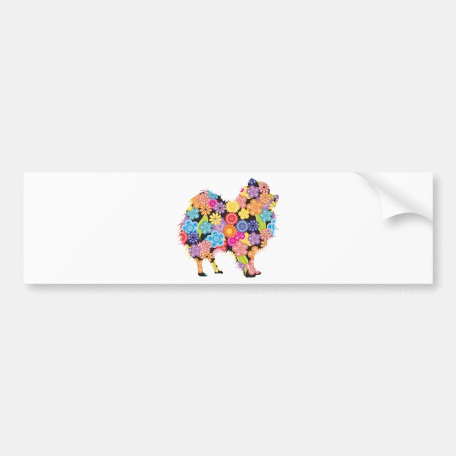 Pomeranian Bumper Sticker (Front)