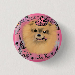 Pomeranian     button