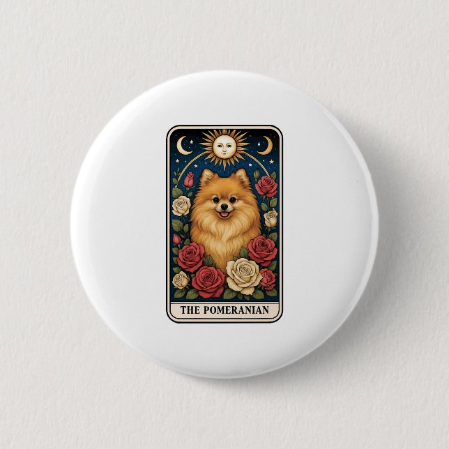 Pomeranian Button (Front)