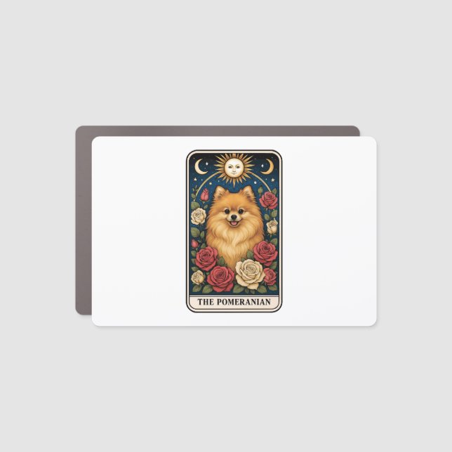 Pomeranian Car Magnet (Front)