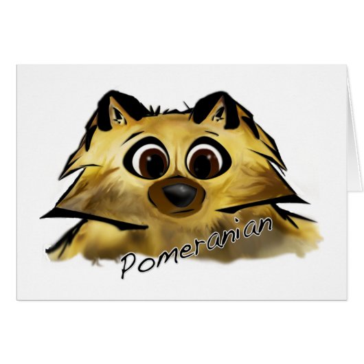 Pomeranian Cards (Front Horizontal)