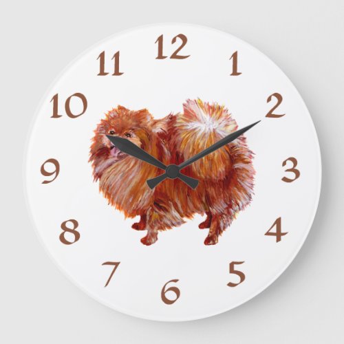 Pomeranian Clock