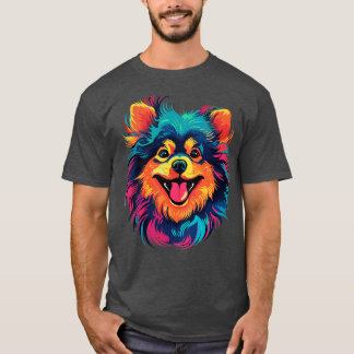 Pomeranian Coloring Book T-Shirt