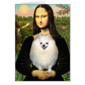 Pomeranian (cream) - Mona Lisa (Front)