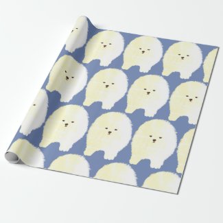 Pomeranian, Cute Flufft Dog  Wrapping Paper