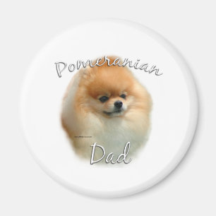 Pomeranian Dad 2 Magnet