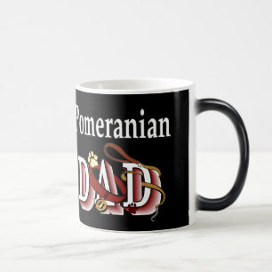 Pomeranian Dad Gifts Color Morph Mug
